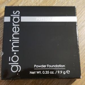 Golden dark Glo minerals pressed base